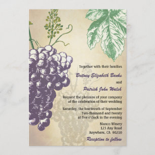 Invitaciones a la Boda de Viña Toscana