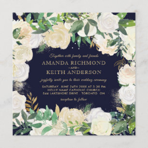 Invitaciones a la boda de Winter Wonderland