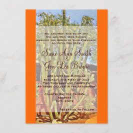 Invitaciones a la boda del Cactus del Suroeste