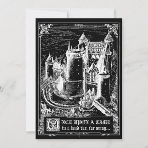 Invitaciones a la boda del libro de cuentos de had