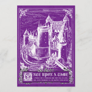 Invitaciones a la boda del libro de cuentos de had