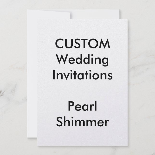 Invitaciones a la boda del personalizado PEARL SHI (Anverso)