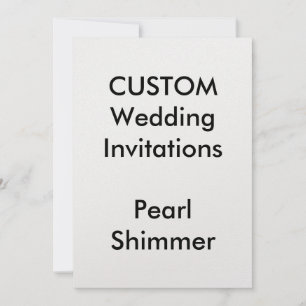 Invitaciones a la boda del personalizado PEARL SHI