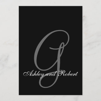 Invitaciones a la boda elegante de SImple