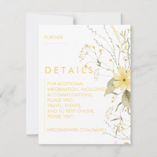 Invitaciones a la boda floral