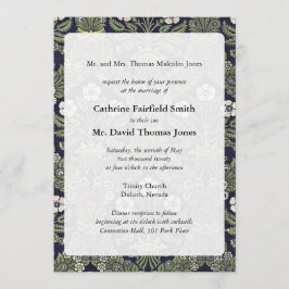 Invitaciones a la boda floral real