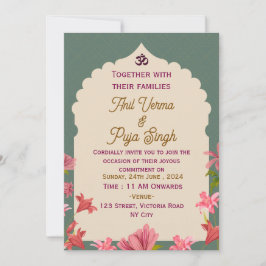 Invitaciones a la boda india
