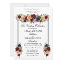 Invitaciones a la boda judía tradicional - Vino de