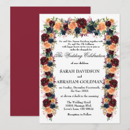 Invitaciones a la boda judía tradicional - Vino de