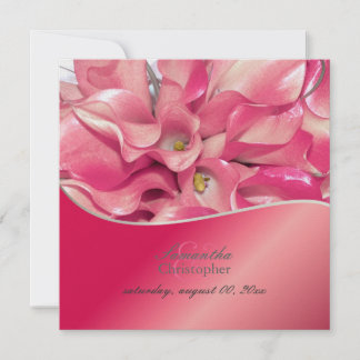 Invitaciones a la boda/lirio rosado de PixDezines 