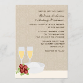 Invitaciones a la boda militar