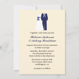 Invitaciones a la boda militar
