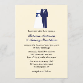 Invitaciones a la boda militar