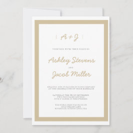 Invitaciones a la boda minimalista | BODAS