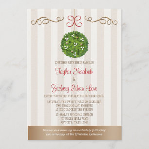 Invitaciones a la boda Mistletoe