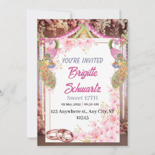 invitaciones a la boda moderna
