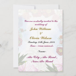 Invitaciones a la boda moderna