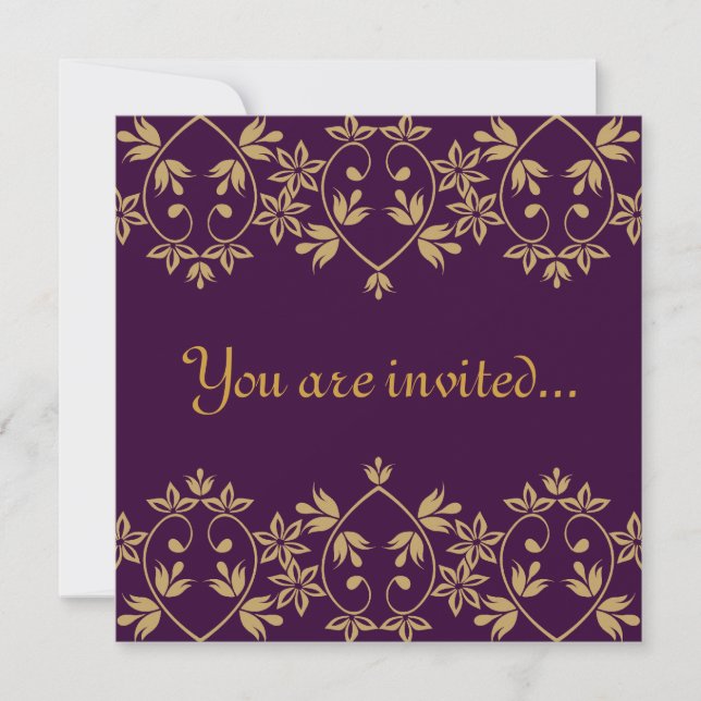 Invitaciones a la boda real (Anverso)