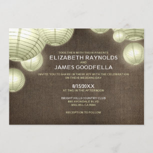 Invitaciones a la boda rustica