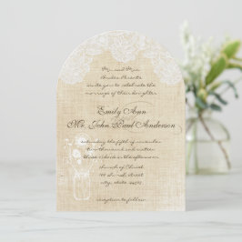 Invitaciones a la boda rústica de canto y bodas en