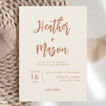 Invitaciones a la Boho Desert Rust Wedding<br><div class="desc">Invitaciones a bodas de boho de la boda del desierto para su día especial!</div>