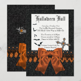 Invitaciones a la Bola de Disfraces de Halloween