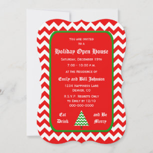 Invitaciones a la Casa Abierta para Navidades de C