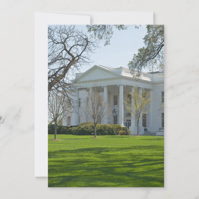 Invitaciones a la Casa Blanca (Anverso)