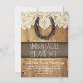 Invitaciones a la celebración de la Boda de Lace d