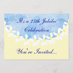 Invitaciones a la celebración del 25° aniversario 