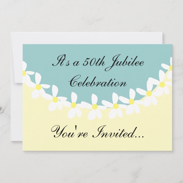 Invitaciones a la celebración del 50 aniversario d (Anverso)