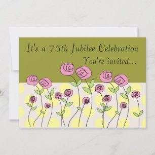Invitaciones a la celebración del 75° aniversario 