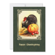 Invitaciones a la cena de Acción de Gracias de Art