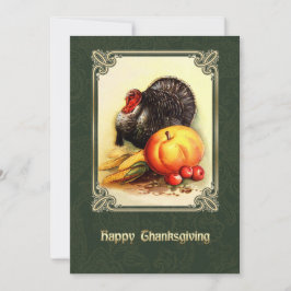 Invitaciones a la cena de Acción de Gracias de Art