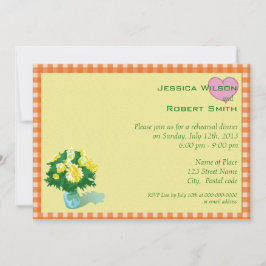 Invitaciones a la cena de bodas