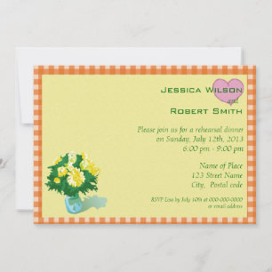 Invitaciones a la cena de bodas