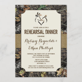 Invitaciones a la cena de cacería de ciervos de ca