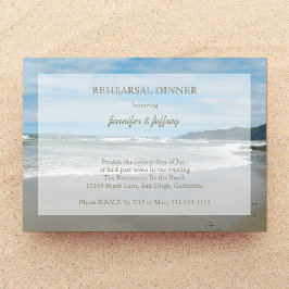 Invitaciones a la cena de ensayo