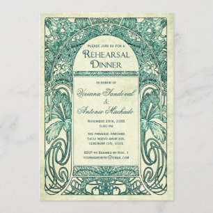 Invitaciones a la cena de ensayo de cosecha turque