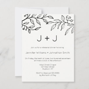 Invitaciones a la cena de ensayos de sucursales mo