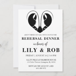 Invitaciones a la cena de ensayos náuticos para af