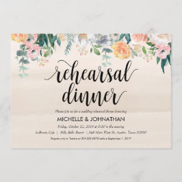 Invitaciones a la cena de un Boda ruso de Dusk