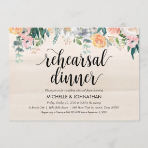 Invitaciones a la cena de un Boda ruso de Dusk