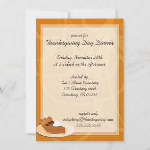 Invitaciones a la cena del Día de Acción de Gracia
