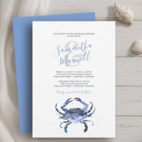 Invitaciones a la cena del ensayo de verano Cangre