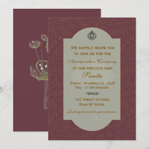 Invitaciones a la Ceremonia de Alimentación con Ar