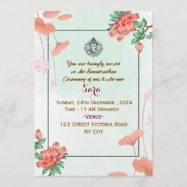 Invitaciones a la Ceremonia de Annaprashan 