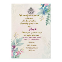 Invitaciones a la Ceremonia de Annaprashan 