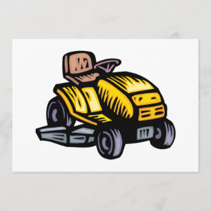 Invitaciones a la chapeadora de césped