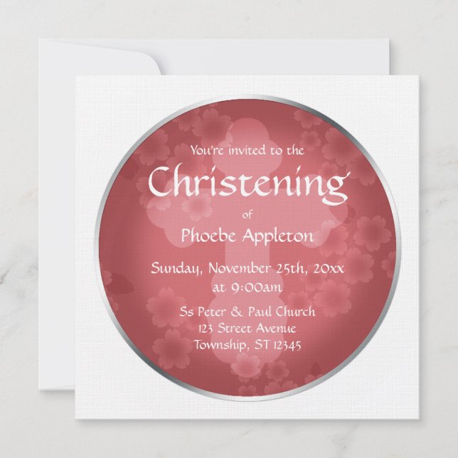 Invitaciones a la cristiandad de la marca de agua  (Anverso)